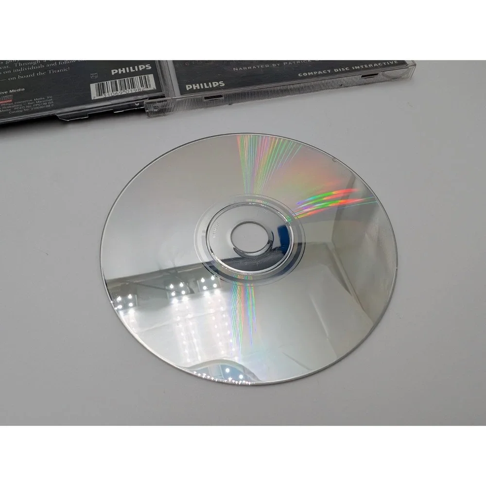 TITANIC AN INTERACTIVE EXPLORATION (Philips CD-i, 1994) CDI TESTED